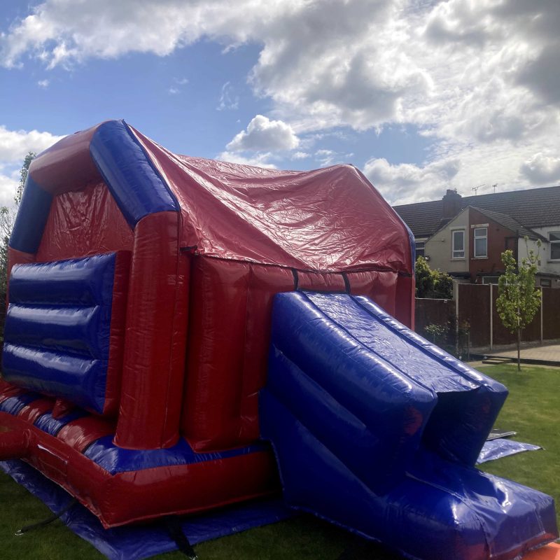 15ft x 17ft Disco Dancer Slide and Bouncy Castle Combo