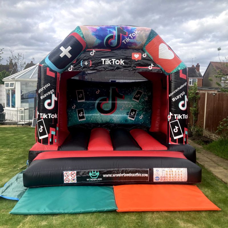 12ft x 12ft Children’s TikTok Star Bouncy Castle